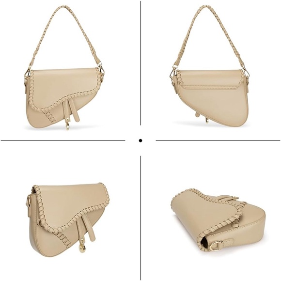 Beige Roped Handbag - Picture 2 of 2